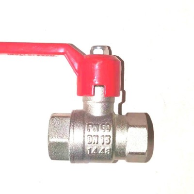 China technology production double union brass ball valve brass valve ball handle